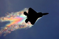 F-22 silhouette